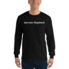 German Shepherd Graphic Long Sleeve Shirt