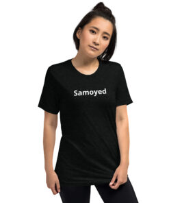 Samoyed Vintage Graphic Tri-Blend T-Shirt