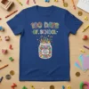100 Days of School t-shirt with Smarties & Countdown Goodies jar design and colorful typography