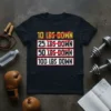 10 LBS DOWN 25 text design featuring stylish typography on quality t-shirt