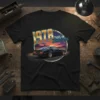 1978 Trans Am Trans Am T-Shirt featuring a vintage black Trans Am car driving at sunset, text "1978 TRANS AM