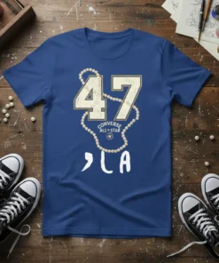 47 Converse All Star DLA detailed graphic design printed on comfortable cotton t-shirt