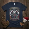 Tactical Santa Claus design with the quote "All I Want For Christmas Is To Never Hear Her Cackle Again" on