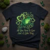 All You Need Is Love And A Little Frog text with a cute frog and green hearts graphic on a
