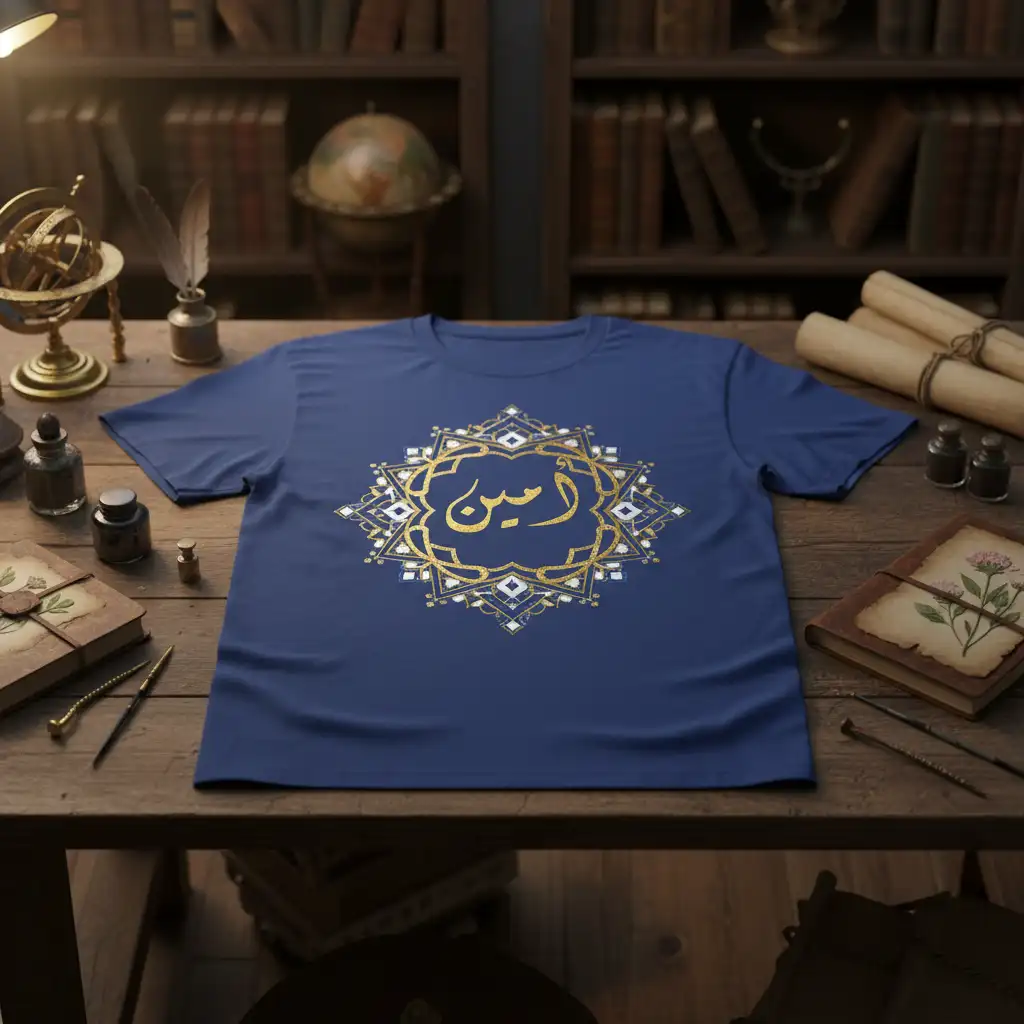 أمين stylish graphic printed on breathable fabric creating a standout t-shirt