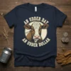 An Udder Day An Udder Dollar cow pun t-shirt with a cow's face in a circle