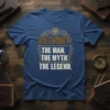 ANTHONY. THE MAN. THE text design featuring eye-catching typography on quality t-shirt