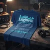 Audio Engineer definition t-shirt unique graphic design printed on comfortable cotton t-shirt