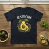 Auntiecado t-shirt with a cute avocado graphic and the text "Auntiecado" in white lettering