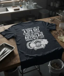 The closest I get to a spa day is when the steam from the autoclave smacks me in I face