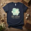 Be Kind I have feelings too quote on a t-shirt with a cute smiling tooth graphic and sparkle accents