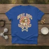 Best Dog Dog Dad t-shirt with a Shih Tzu graphic and crossed bones, vintage style text