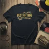 BEST OF 1966 Alshags vintage retro t-shirt with wavy graphic elements