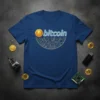Bitcoin Crypto Circuit Board T-Shirt creative graphic design printed on comfortable cotton t-shirt