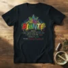 Bluntie noun Like a text design featuring creative typography on quality t-shirt