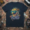 Bruh Eagle T-Shirt with a stylized eagle wearing retro sunglasses and the word "bruh" in bold lettering