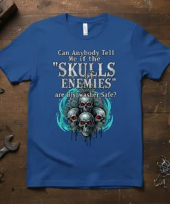 Can Anybody Tell Me text design featuring bold typography on quality t-shirt