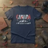 Canada T-Shirt detailed graphic design printed on comfortable cotton t-shirt
