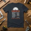 CARPENTER HOURLY RATE MINIMUM text design featuring bold typography on quality t-shirt