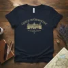 Château de Chenonceau Val de Loire France depuis 1514 graphic on a navy blue t-shirt, featuring a detailed illustration of