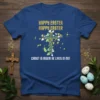 CHRIST IS RISEN HE text design featuring bold typography on quality t-shirt