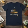 Cinco de Golfo t-shirt design featuring a golf ball character wearing a sombrero and swinging a golf club