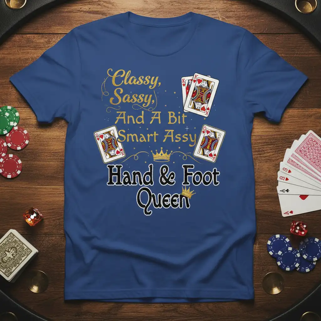 Classy Sassy And A quote printed with eye-catching design on comfortable cotton fabric t-shirt design