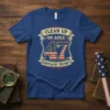 Political t-shirt design featuring "Clean Up On Aisle 47 Impeach Trump" text with American flag number 47 graphic