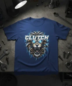 CLUTCH Lion T-Shirt stylish graphic design printed on comfortable cotton t-shirt