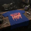 Coming In Hot t-shirt with a fiery dragon graphic and dripping text design