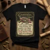 A well regulated Militia, text design featuring eye-catching typography on quality t-shirt