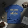 Cook County T-Shirt eye-catching graphic design printed on comfortable cotton t-shirt