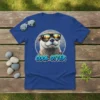 Cool Otter t-shirt design with text "COOL OTTER" and an otter wearing reflective sunglasses