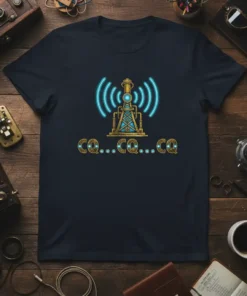 CQ...CQ...CQ eye-catching graphic design printed on comfortable cotton t-shirt design on quality cotton t-shirt fabric