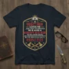 Crazy Dad Loves Me Grumpy Old Man Princess T-Shirt with bear graphic and axes