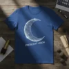 Crescent Moon T-Shirt stylish graphic design printed on comfortable cotton t-shirt