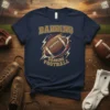 Dabbing Dabbing Football T-Shirt featuring a football graphic with lightning bolts and text that reads DABBING DABBING FOOTBALL