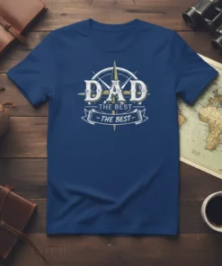 DAD THE BEST THE BEST unique graphic design printed on comfortable cotton t-shirt