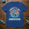DADDY'S LIL. SQUIRTER creative graphic design printed on comfortable cotton t-shirt