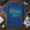 DEAR MATH, GROW UP text design featuring creative typography on quality t-shirt