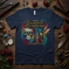 Diamonds & Gunpowder Revolutionary Souls t-shirt design with sugar skull, hummingbird, and floral art