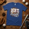 Dirt and diamonds baseball t-shirt design with baseballs and diamonds graphics
