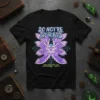Black t-shirt with "DO NOT BE AFRAID" text above a purple multi-winged angelic creature with many eyes, referencing Luke 2:10