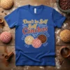 Don't Be Self Conchas T-Shirt featuring colorful conchas and playful typography, celebrating Mexican bakery treats