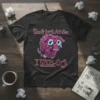 Don't Look At Me I Will Cry funny pig graphic t-shirt design