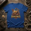 Durango Scorpion T-Shirt design featuring a detailed scorpion graphic and the word DURANGO in bold lettering, set against a map