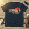 Eat Sleep Wakeboard Repeat text with a graphic of a wakeboarder silhouette against a sunset and waves
