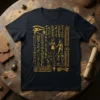 Egyptian Hieroglyph T-Shirt eye-catching graphic design printed on comfortable cotton t-shirt