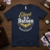 Navy t-shirt featuring "Elect H.D. Batson Magistrate District 6" text with a bat graphic