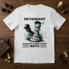 En Passant Always A Brilliant Move chess quote on a white t-shirt with pawn graphics
